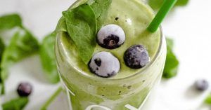 Blueberry And Avocado Weight Loss Smoothie